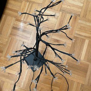 Lightshare 18 Inch Cherry Blossom Bonsai Tree, 48 LED Lights, 24V UL Listed